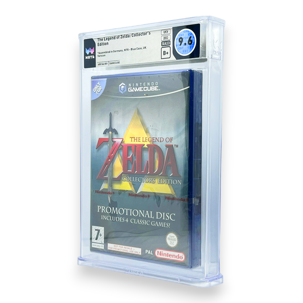 Legend of Zelda WATA Grading SEALED 9.6 (GB) — Collector's Edition