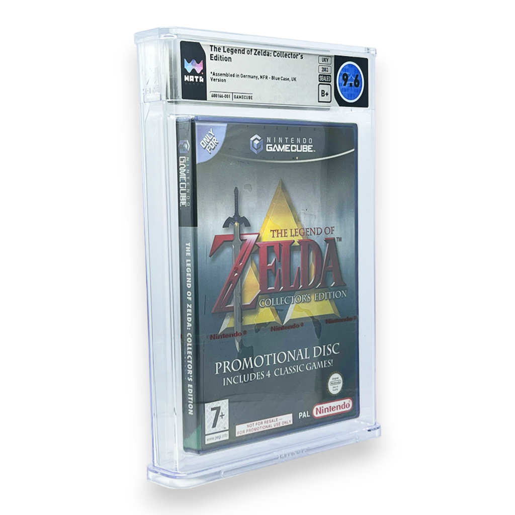 Legend of Zelda WATA Grading SEALED 9.6 (GB) — Collector's Edition