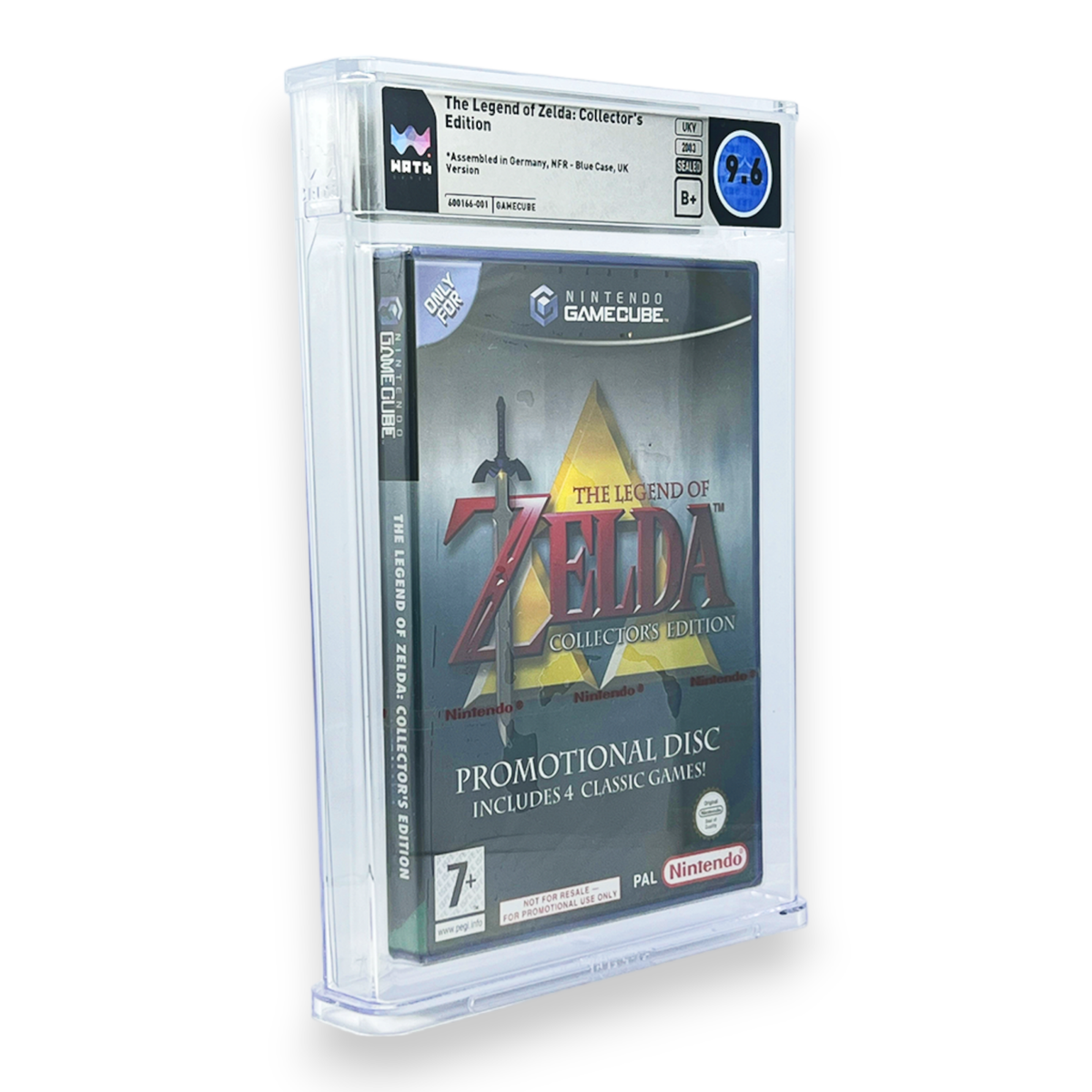 Legend of Zelda WATA Grading SEALED 9.6 (GB) — Collector's Edition