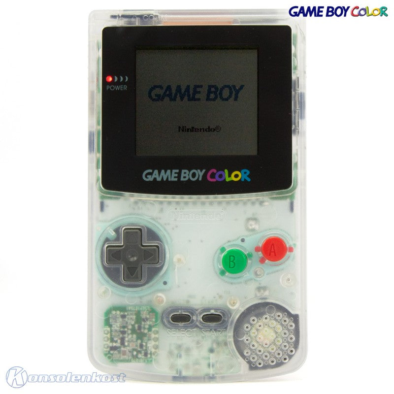 Konsole Custom Case Mod Clear mit farbigen Buttons