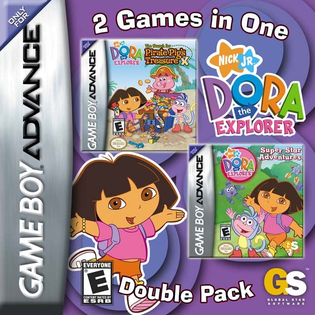 Dora the Explorer Double Pack: Pirate Pig's Treasure + Super Star Adventures
