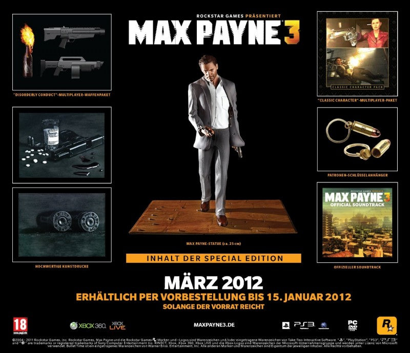 Max Payne 3 — Special Edition