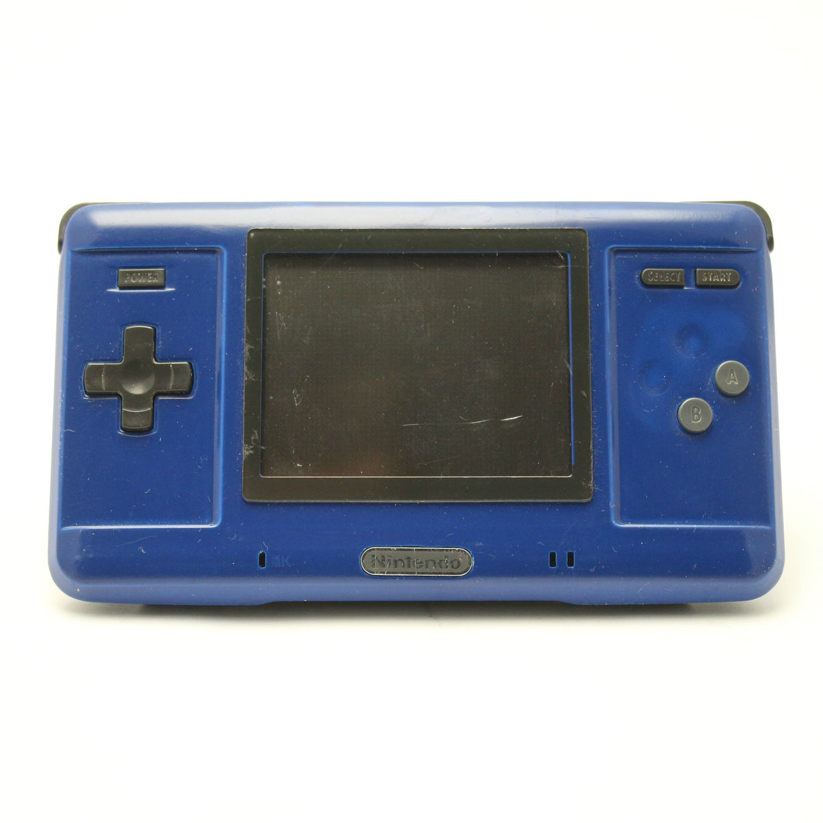 Konsole GameBoy Micro Custom Mod blau/schwarz + Netzteil