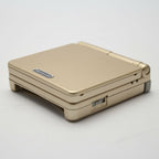 Konsole GBA SP inkl. Netzteil AGS-001 Custom Case Starlight Gold