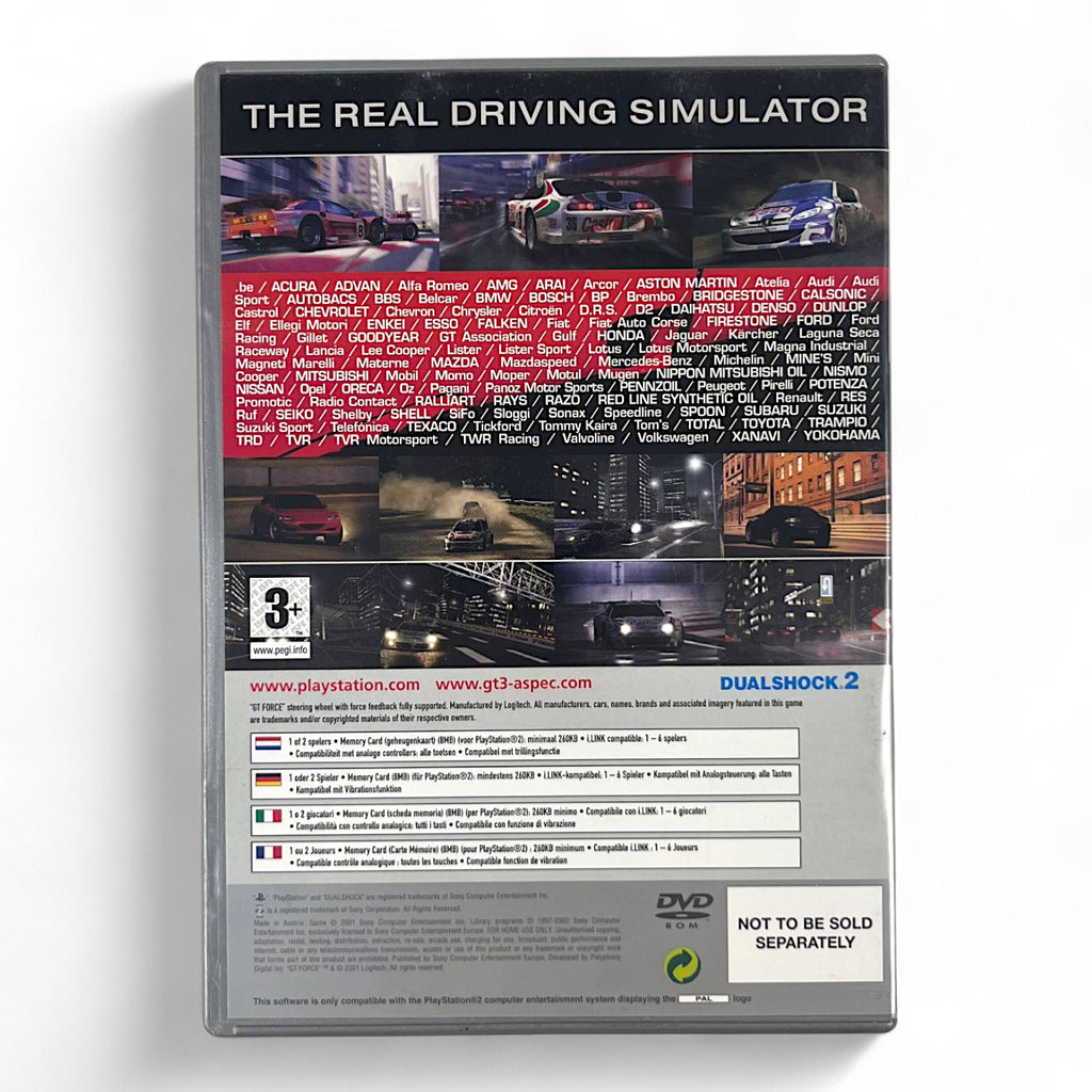 Gran Turismo 3 A-Spec (AT) — Platinum