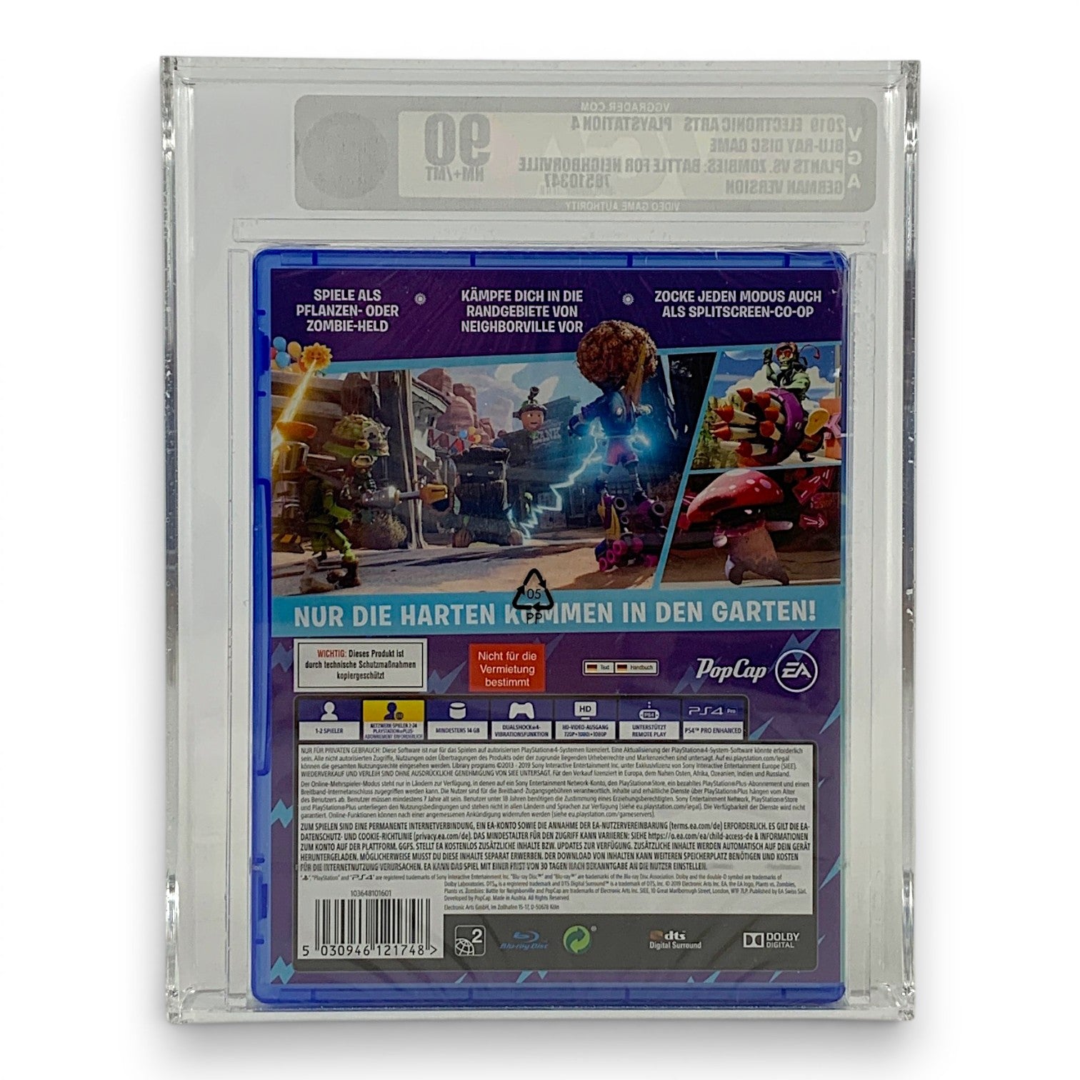 Plants vs Zombies: Battle for Neighborville VGGRADER SEALED 90 76510347 (DE) · Sammlerstück