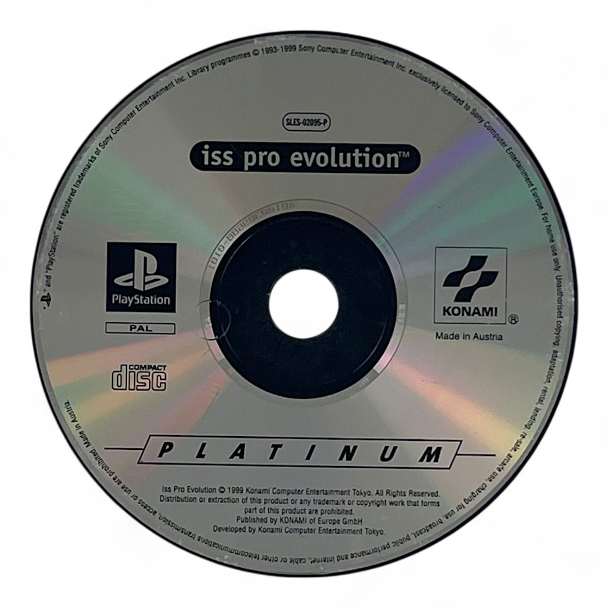 ISS Pro Evolution — Platinum