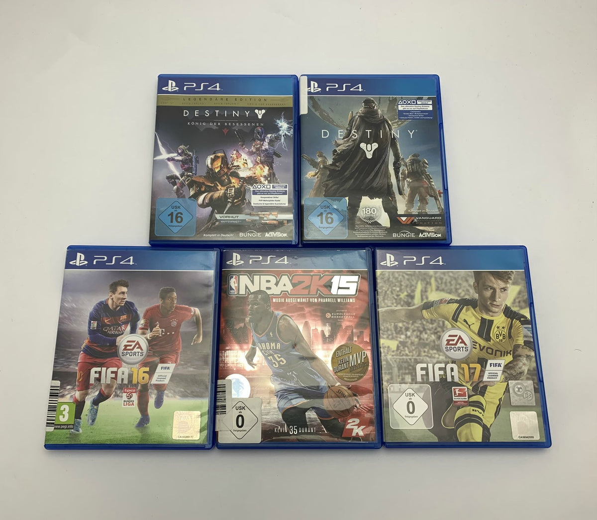 Wundertüte: 5 Original PS4 Spiele - SET 3