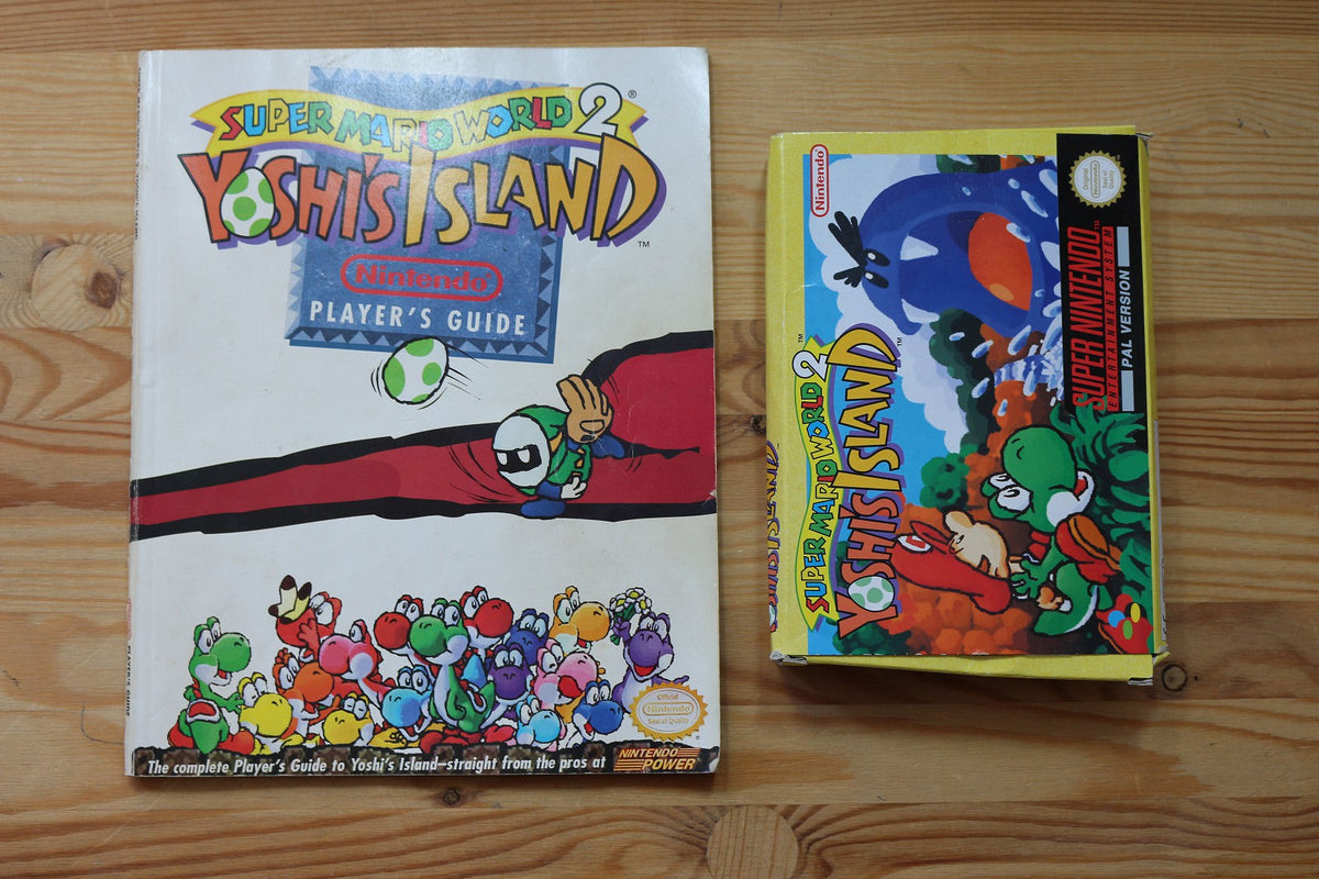 Super Mario World 2: Yoshi's Island + Official Player's Guide — Limited Edition