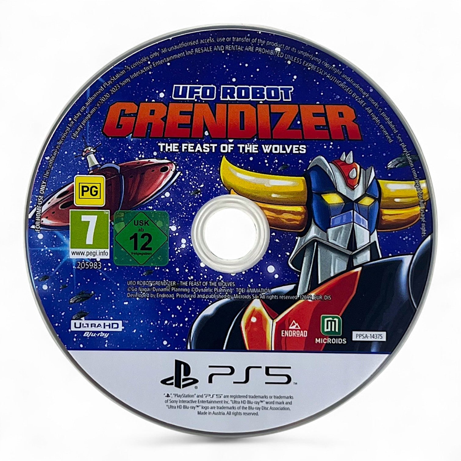 UFO Robot Grendizer: The Feast of the Wolves (DE)