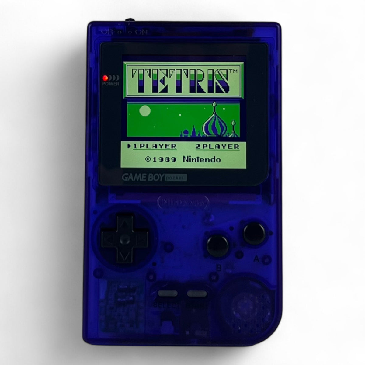 Konsole blau IPS LCD Display Mod