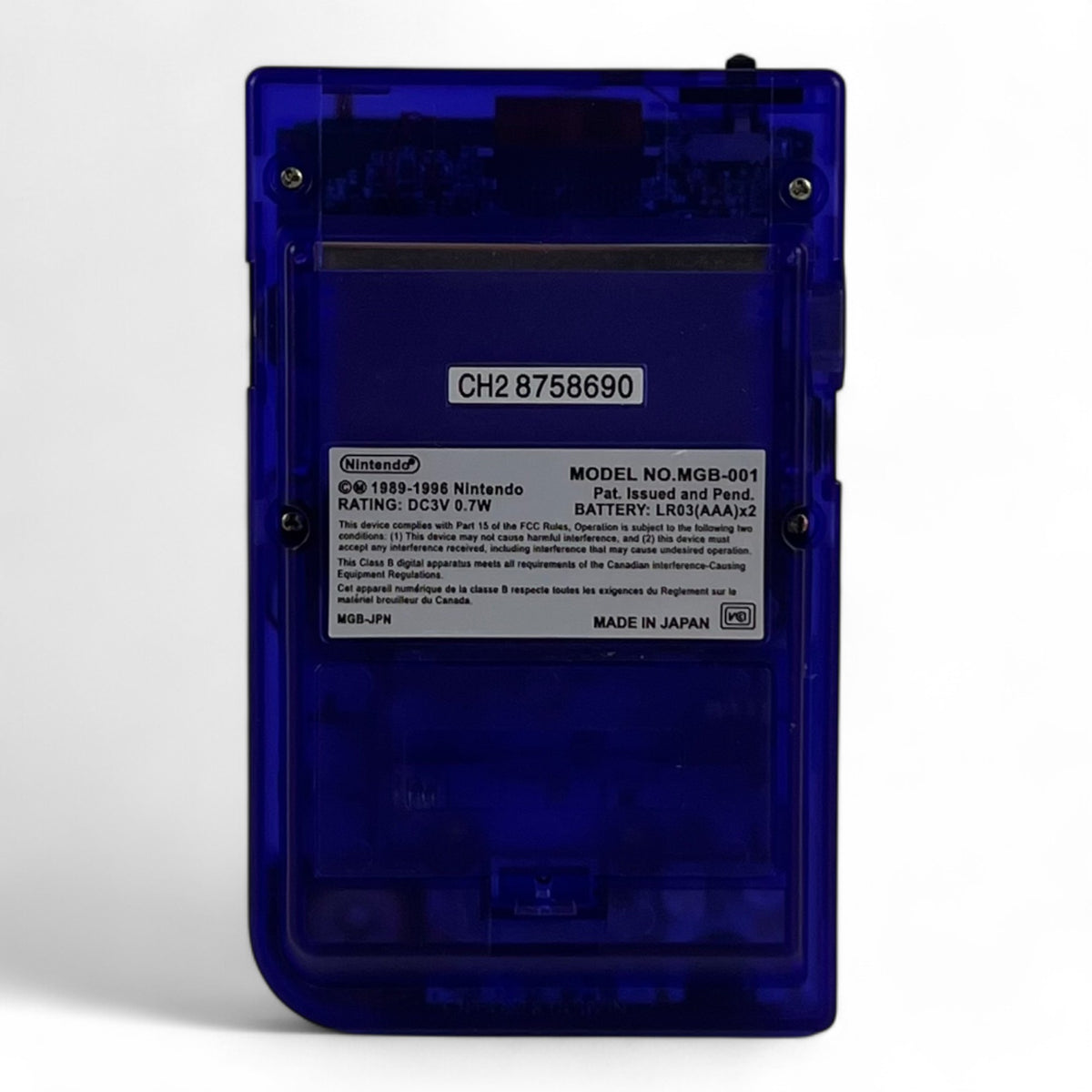 Konsole blau IPS LCD Display Mod