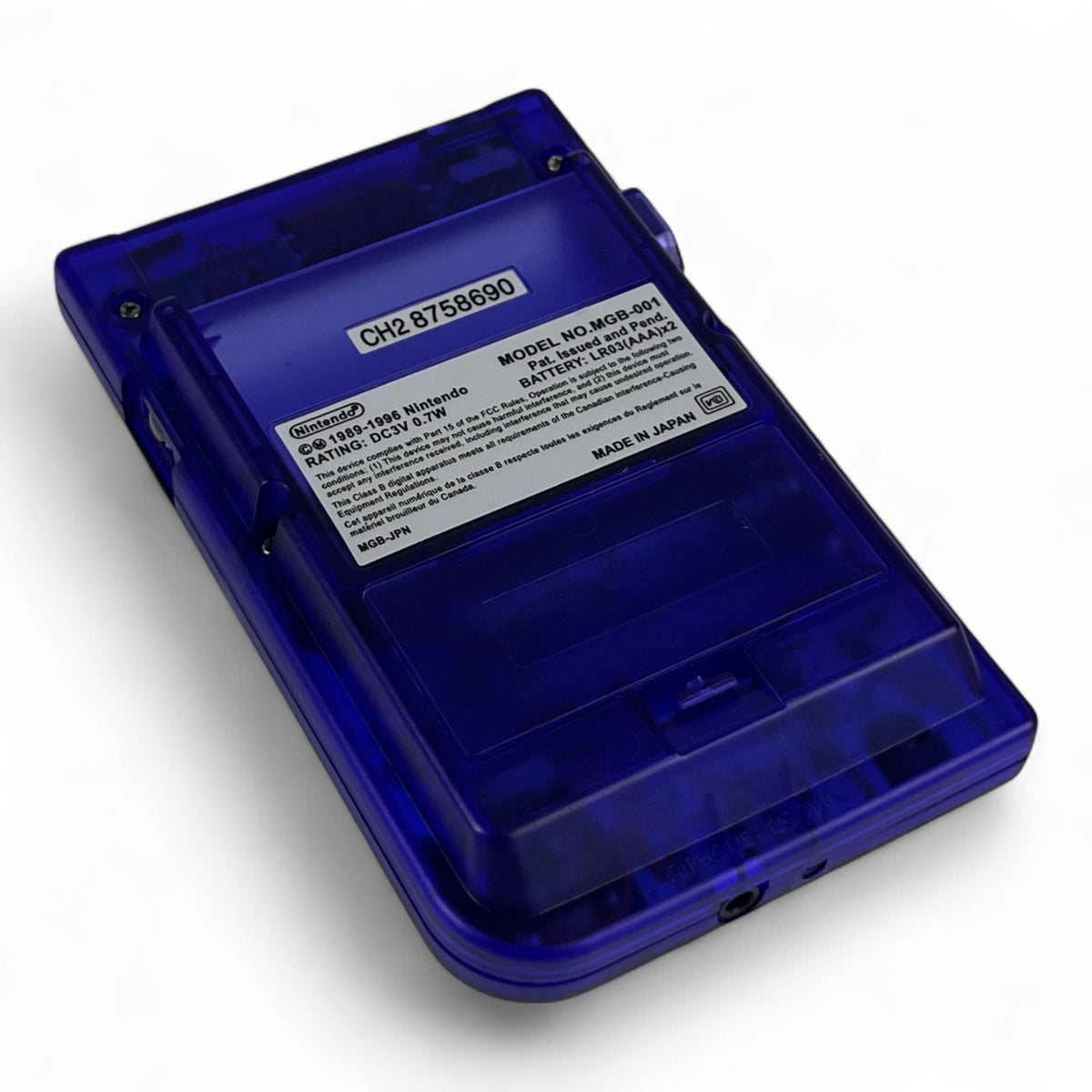 Konsole blau IPS LCD Display Mod
