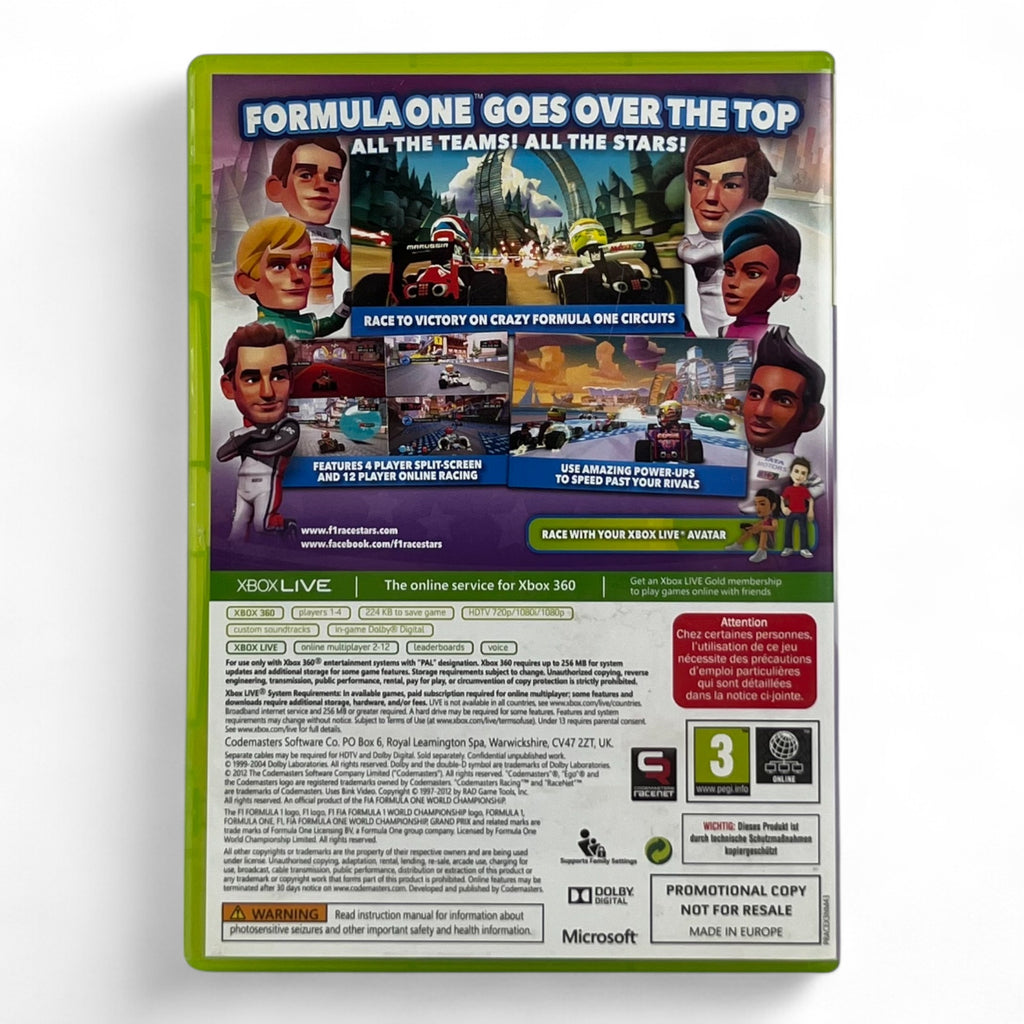 F1 Race Stars (GB) — Promo