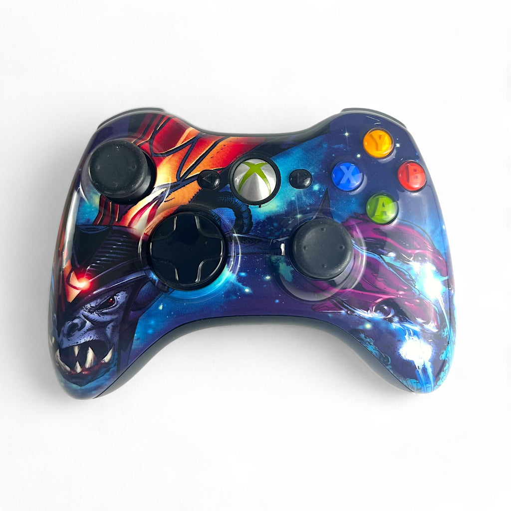 Original Wireless Controller Halo 3 Covenant Edition [Microsoft] — Halo 3 Covenant Edition