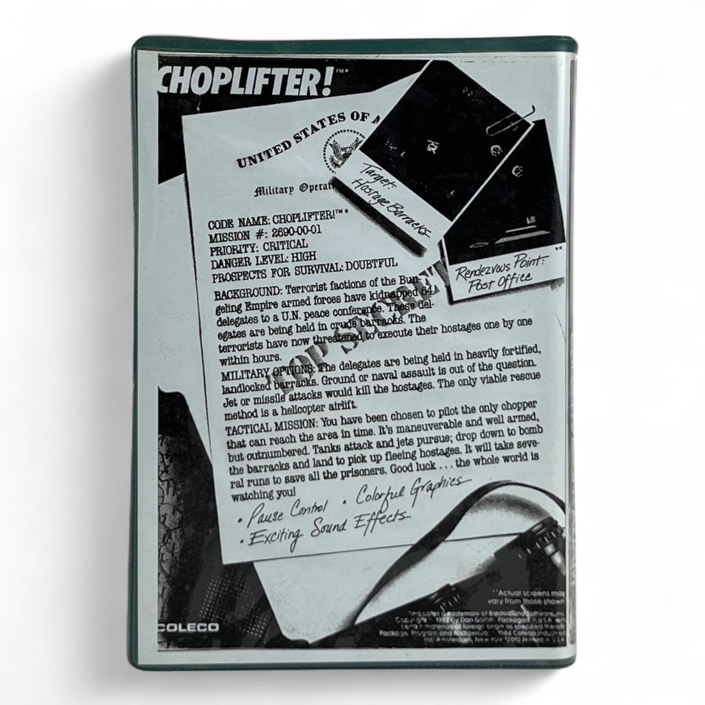ColecoVision - Choplifter!