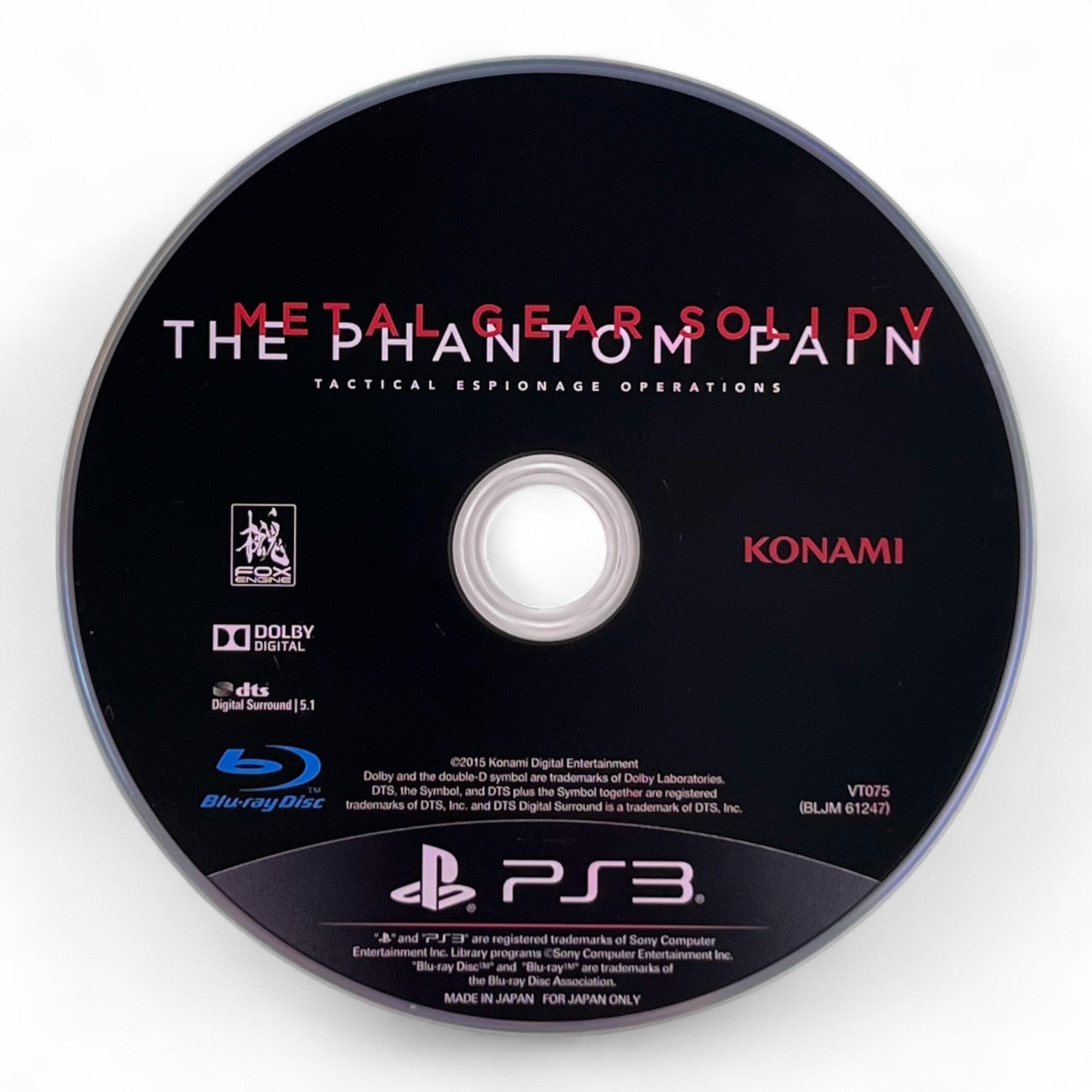 Metal Gear Solid V: The Phantom Pain (JP)