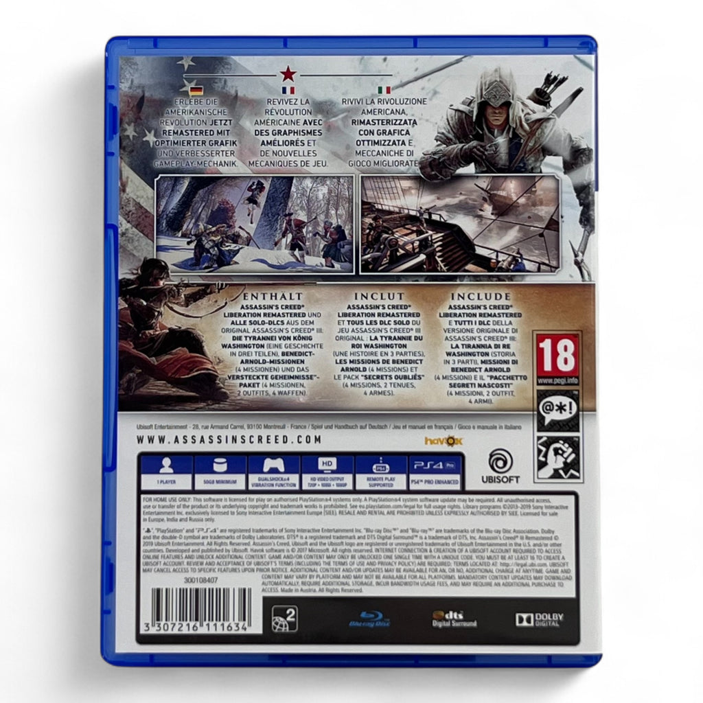 Assassin's Creed 3 (AT) — Remastered