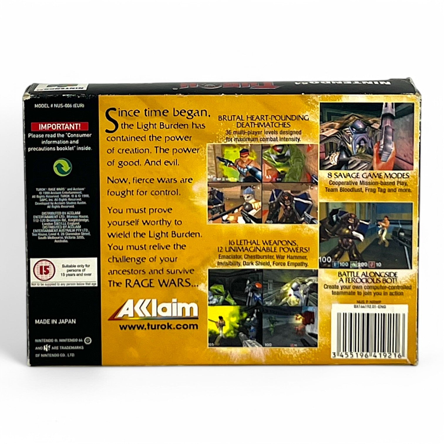 Turok: Rage Wars (GB)