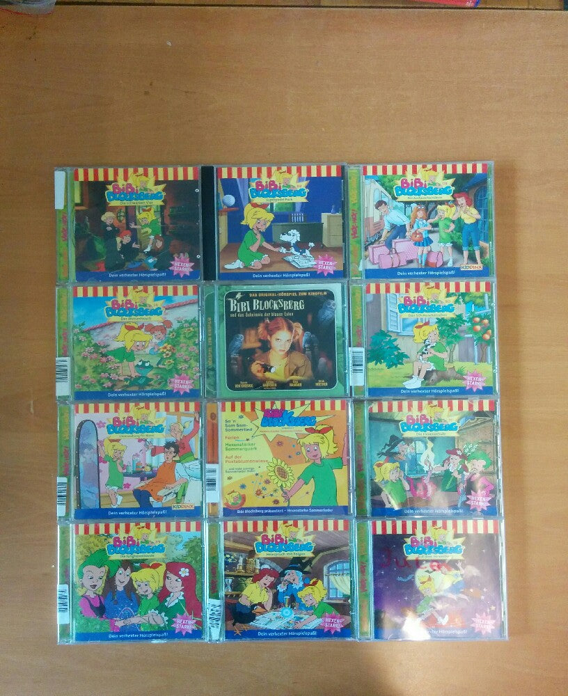 12 Bibi Blocksberg KINDER-CDs, Sammlung, Kids, Jungs, Mädchen - SET 79