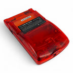 Konsole #Clear Red Q5 IPS Mod mit größerem Display [Retrosix]