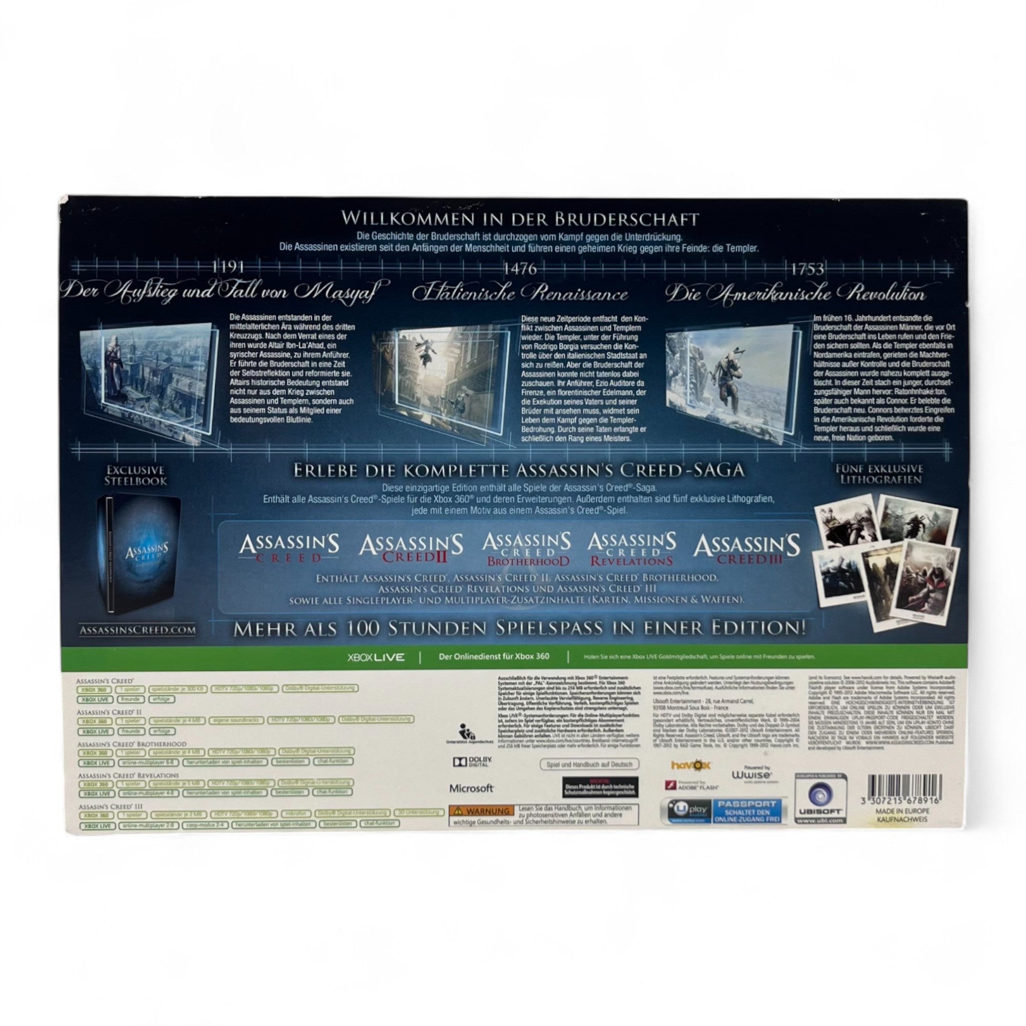 Assassin's Creed Anthology Edition (DE) — Big Box