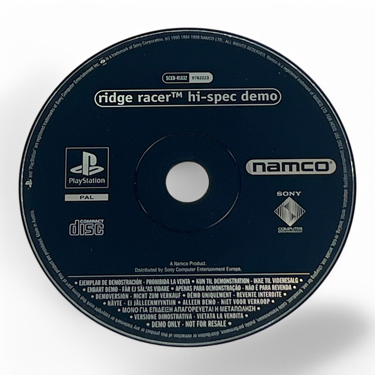 ridge racer hi spec demo