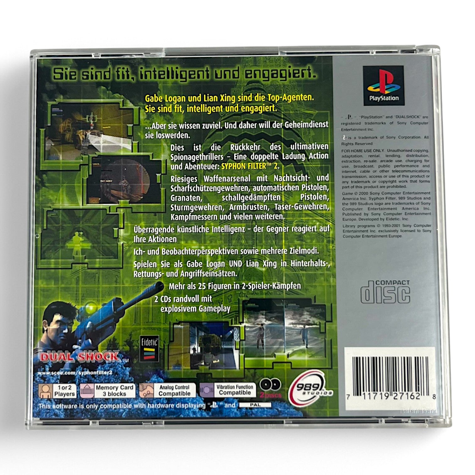 Syphon Filter 2 (DE) — Platinum