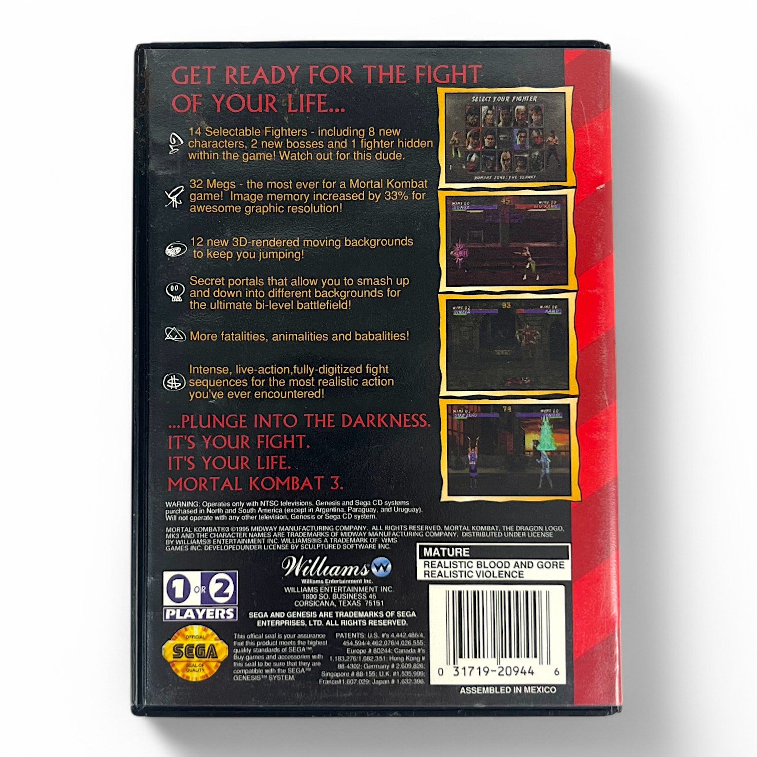 Mortal Kombat 3 (US)