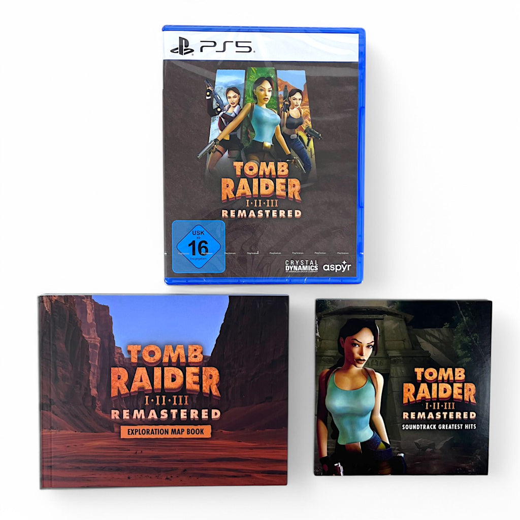 Tomb Raider 1-3 Starring Lara Croft (DE) — Remastered