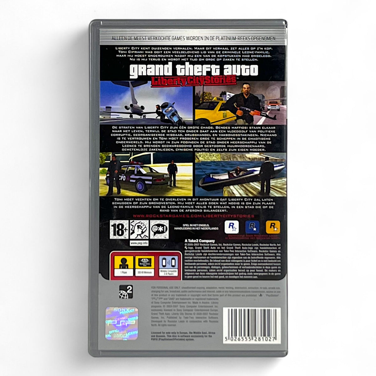 Grand Theft Auto / GTA: Liberty City Stories (AT) — Platinum