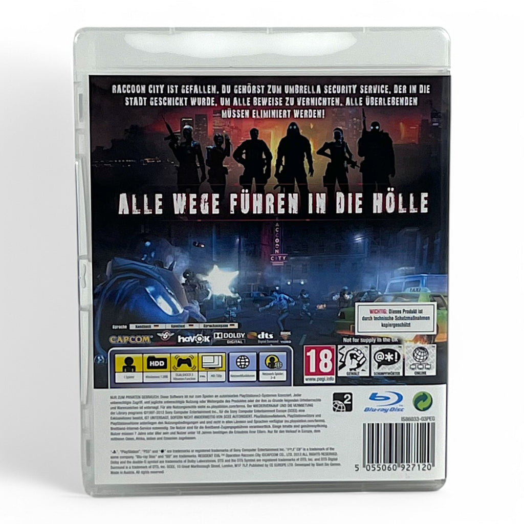 Resident Evil: Operation Raccoon City Limited Edition (AT) — Limited Edition · Steelbook