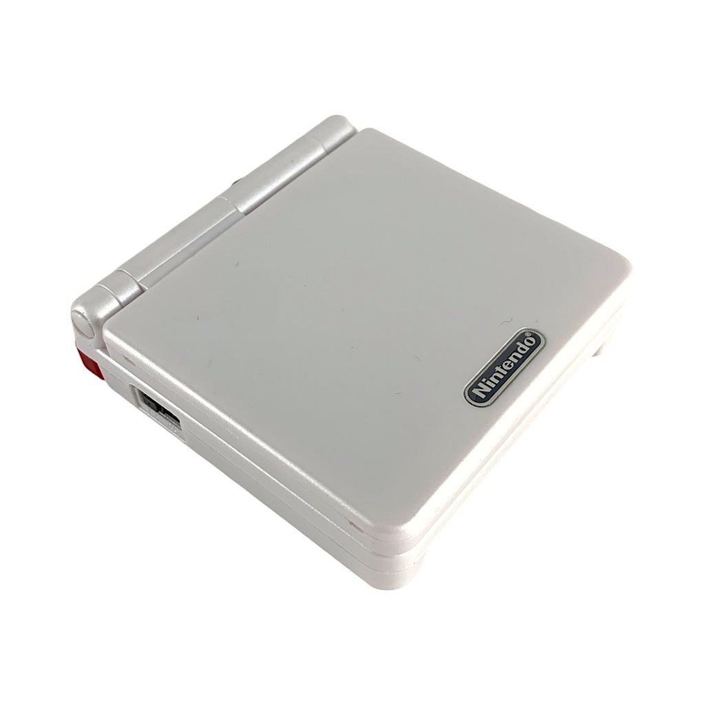 Konsole GBA SP inkl. Netzteil weiss mit roten Buttons