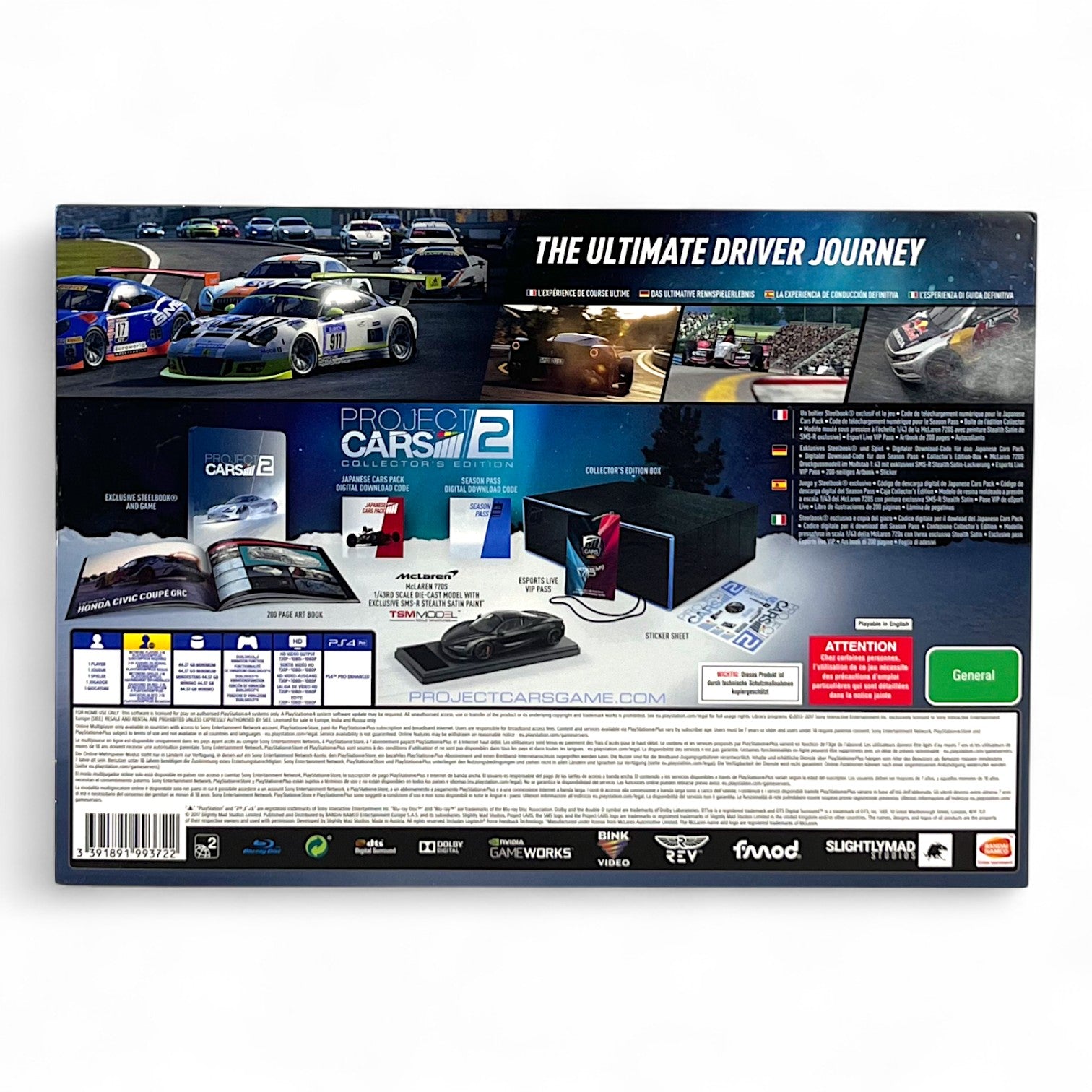 Project CARS 2 Collector’s Edition (DE) — Big Box