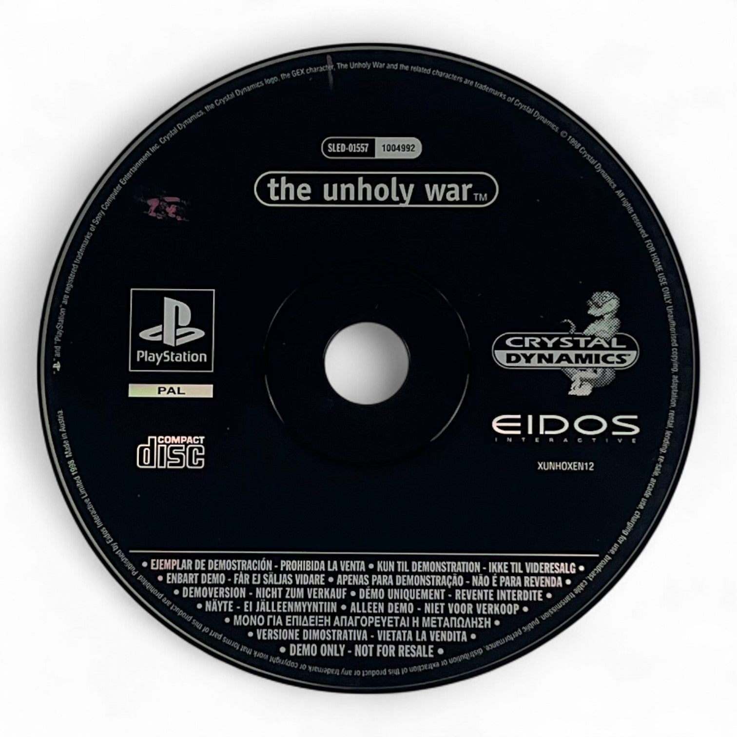 The Unholy War Demo
