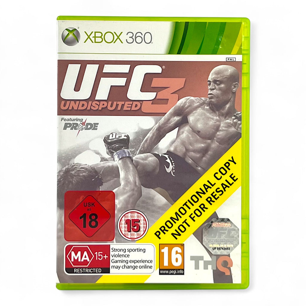 UFC Undisputed 3 — Promo