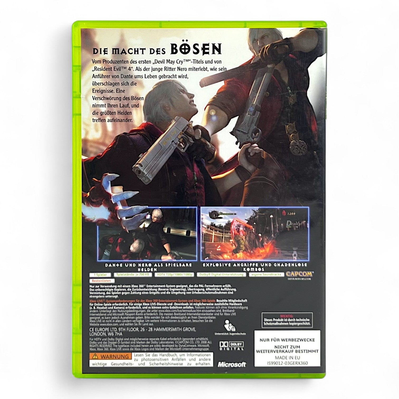 Devil May Cry 4 (DE) — Promo