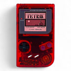 Konsole Classic DMG-01 rot-transp. IPS Q5 LCD Display Mod