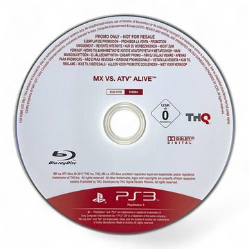 MX VS. ATV : Alive [Promo]