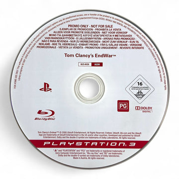 Tom Clancy's : EndWar [Promo]