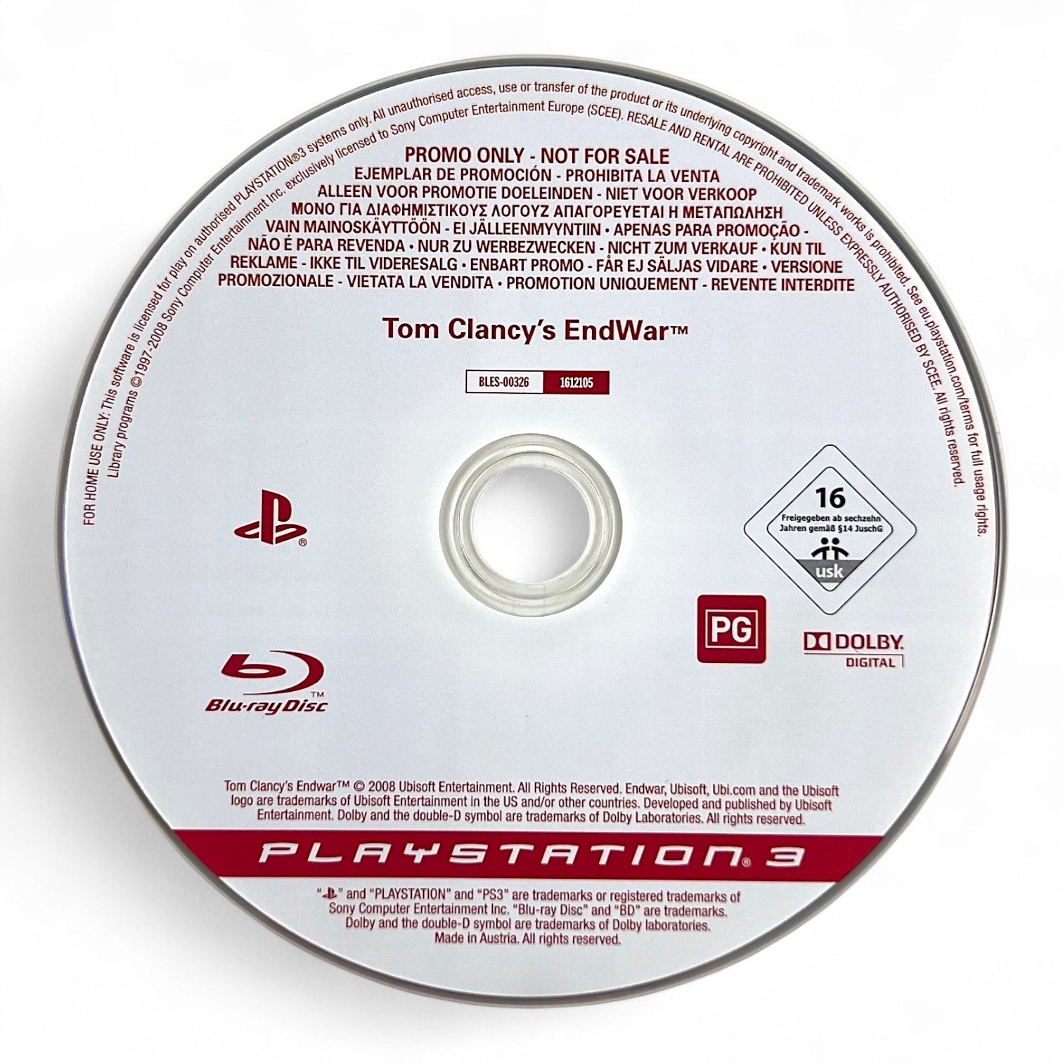 Tom Clancy's : EndWar [Promo]