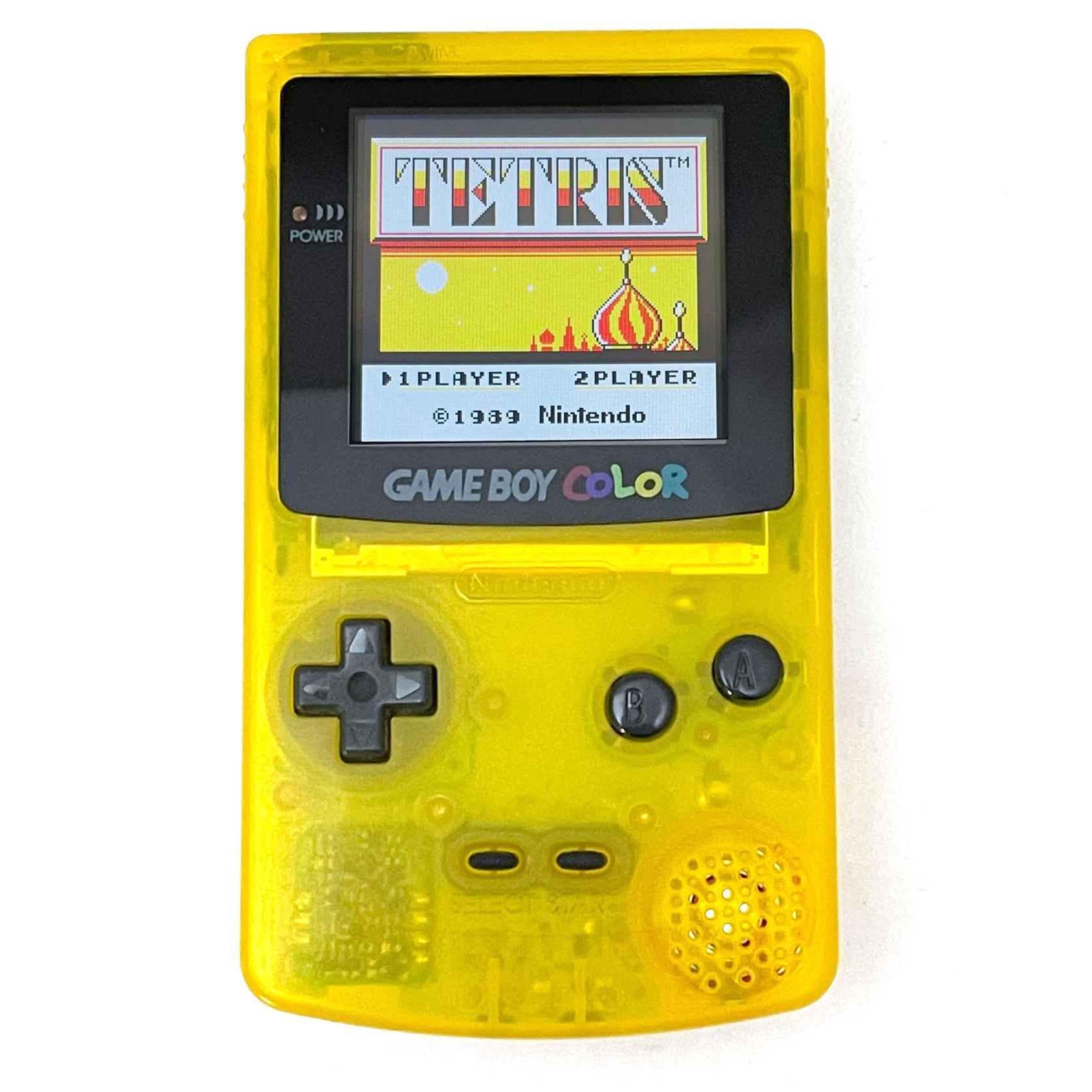 Konsole gelb IPS LCD Display Mod