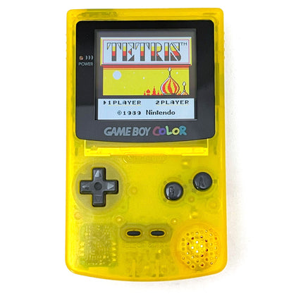 Konsole #gelb-transparent IPS LCD Display Mod