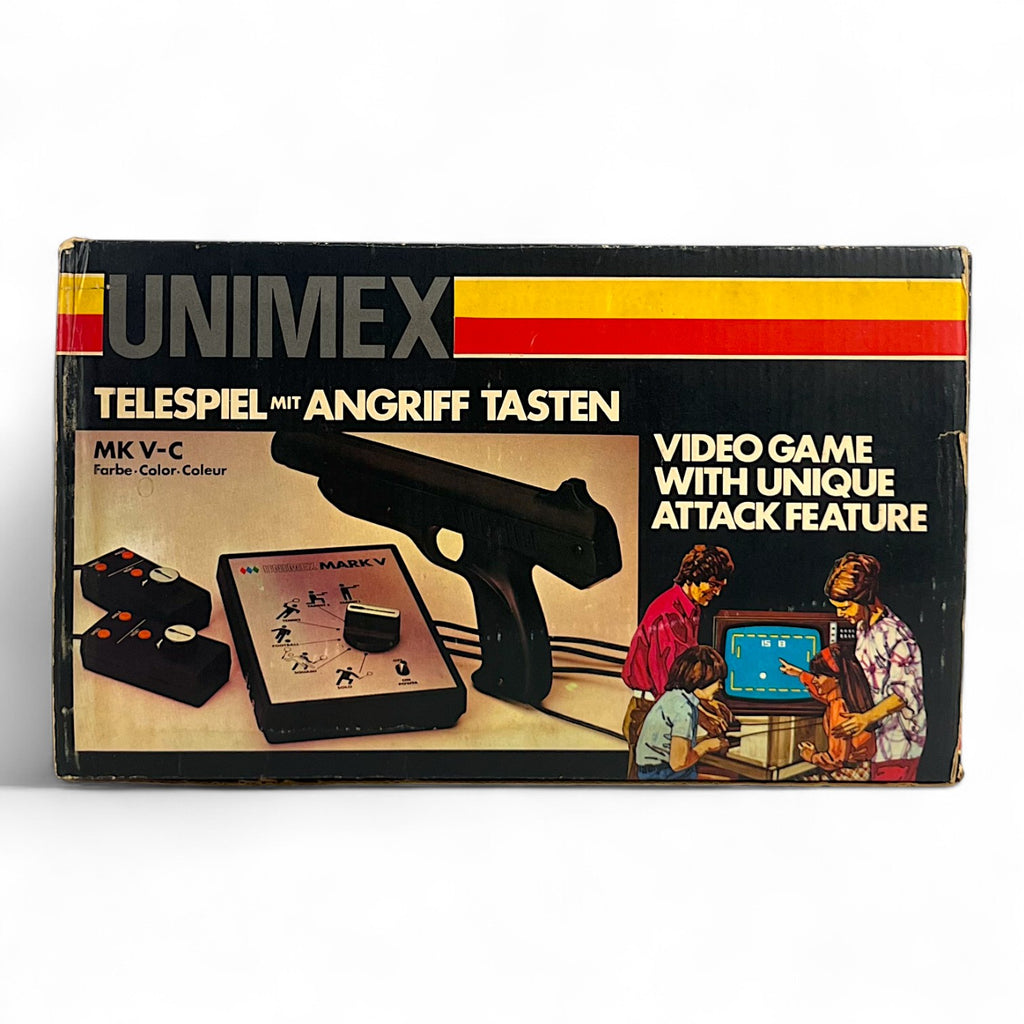 Konsole Unimex Mark V-C + 2 Orig. Controller / Telespiel mit Angriff Tasten