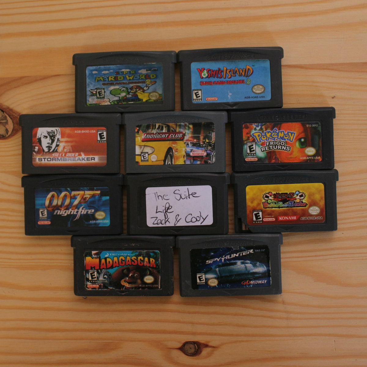 10 GameBoy Spiele zum TOP Preis! - GBA 467