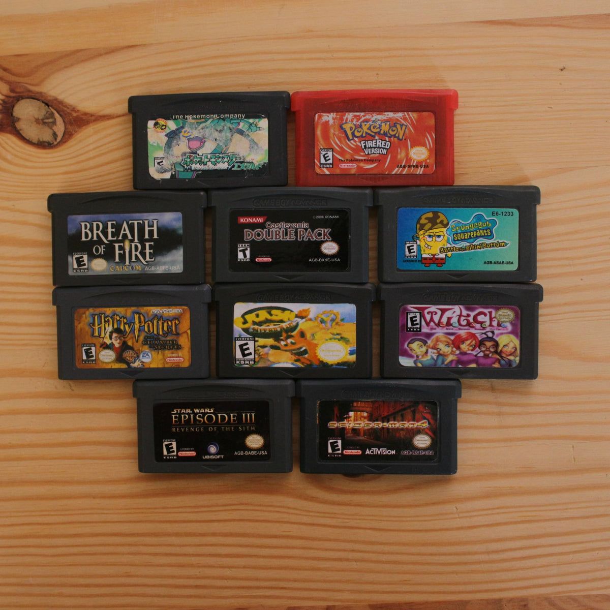 10 GameBoy Spiele zum TOP Preis! - GBA 468