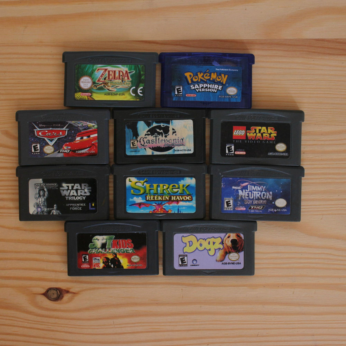 10 GameBoy Spiele zum TOP Preis! - GBA 470