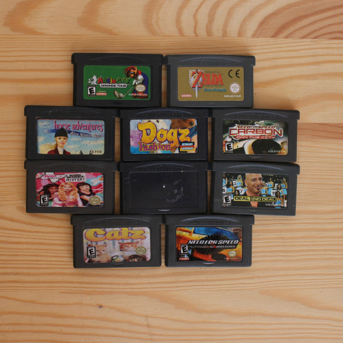 10 GameBoy Spiele zum TOP Preis! - GBA 475