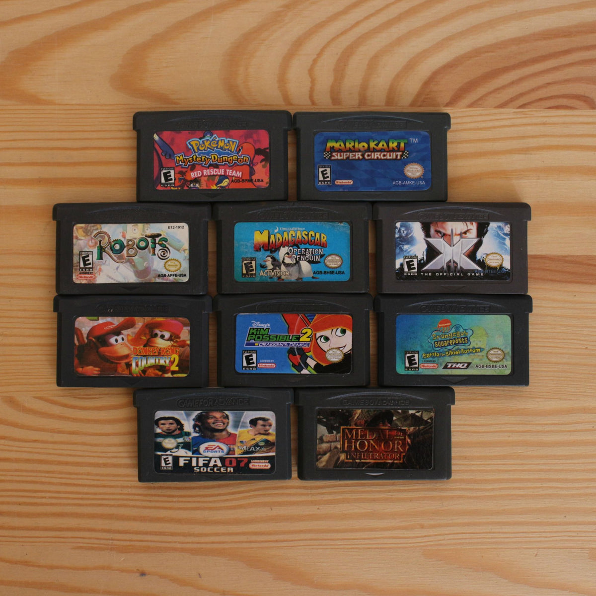 10 GameBoy Spiele zum TOP Preis! - GBA 476