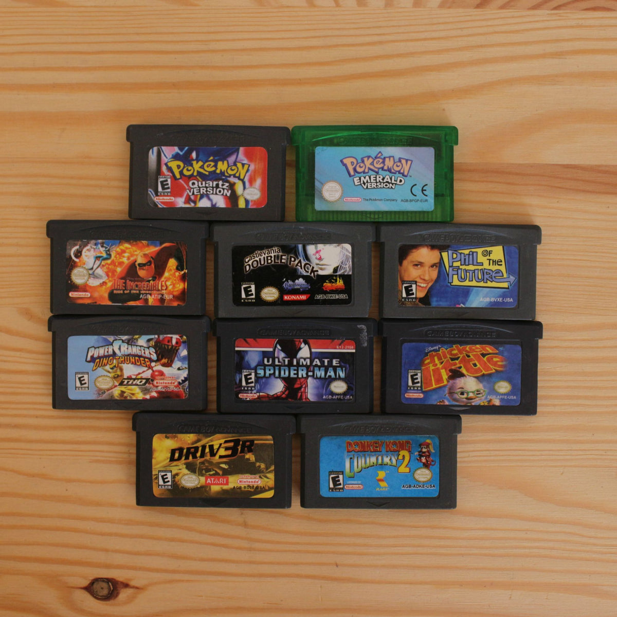 10 GameBoy Spiele zum TOP Preis! - GBA 478